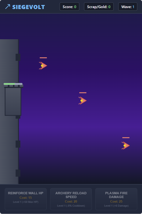 Play SiegeVolt Tower Defense Game